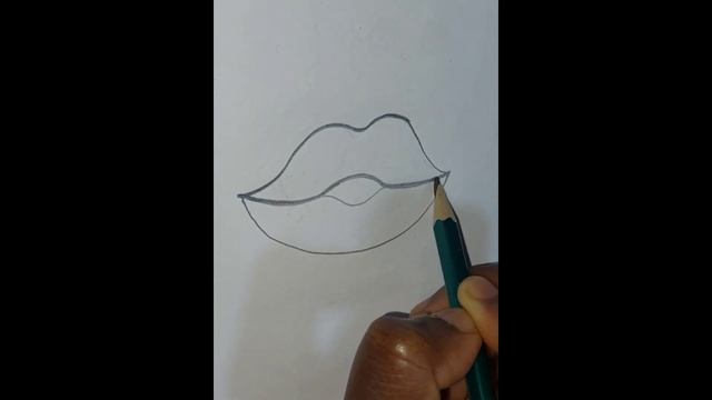 Step By Step Tutorial - How To Draw A Human Mouth смотреть онлайн