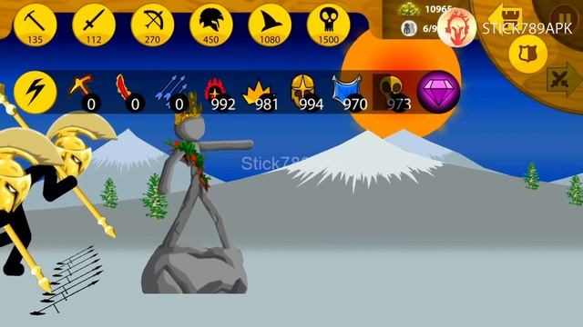 GRIFFON MEGA GOLDEN HERO VS DEMON GIANT KAI RIDER ZOMBIE BOSS | Stick War Legacy Mod | Stick789Apk