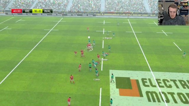 THE BIG HEAD TO HEAD MATCH!! Rugby 20 "Six Nations" Ireland Vs Wales Gameplay (PS5) смотреть онлайн
