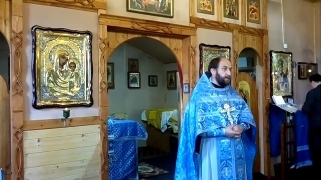 Проповедь на Покров Пресвятой Богородицы (2020г.) смотреть онлайн