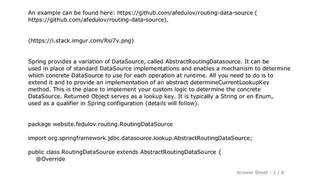 MySQL : How to setup Hibernate to read/write to different datasources? смотреть онлайн