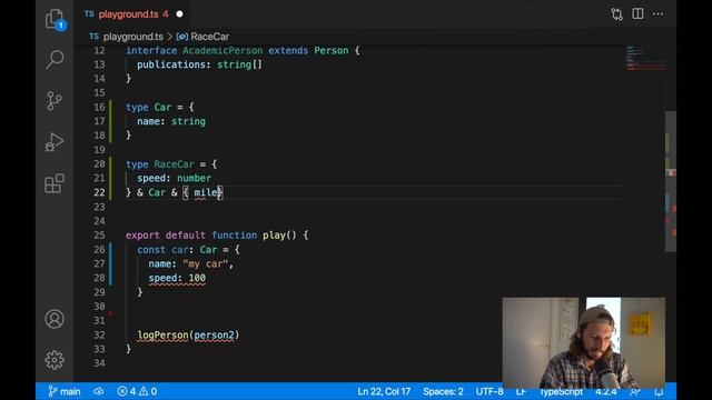 Typescript #15: Extending Type | Next JS & Typescript with Shopify Integration (From Course) смотреть онлайн