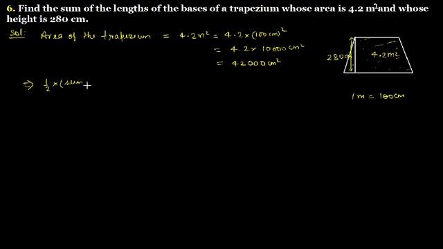 Q.6 - EXERCISE 20.2 - Chapter 20 Mensuration I Area of a Trapezium and a Polygon R D SHARMA CLASS 8 смотреть онлайн