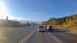 Поездка на автомобиле от дач «Лесные Зори» в Тюмень