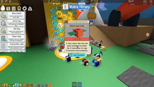 Новый код и одаренные пчелы в симулятор пчеловода в роблокс New code Bee Swarm Simulator Roblox смотреть онлайн