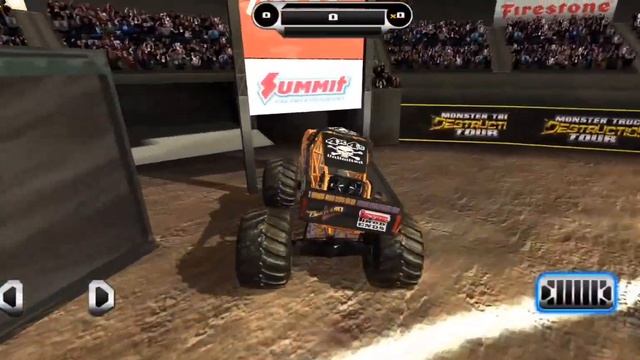 RECREATING STUNTS FROM MONSTER JAM IN MONSTER TRUCK DESTRUCTION смотреть онлайн