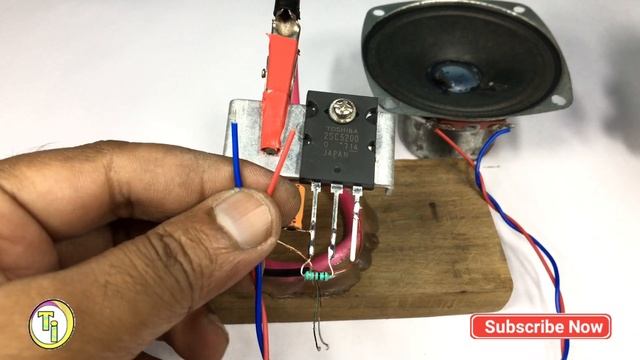 High Power Audio Amplifier Circuit Using Only Ttc5200 Transistor
