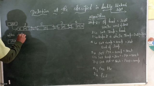 Deletion a node in Doubly Linked list in DSC / How to delete a node in double linked list in DSC смотреть онлайн