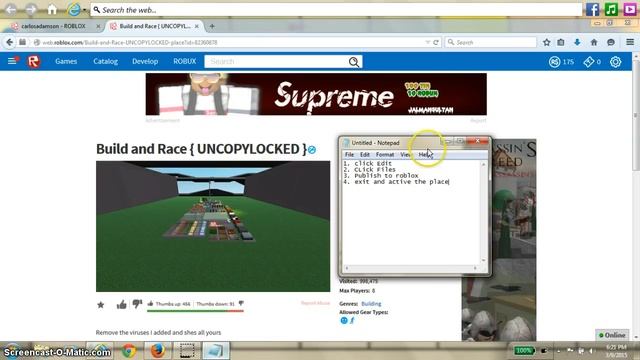 How To Copy Maps on Roblox смотреть онлайн
