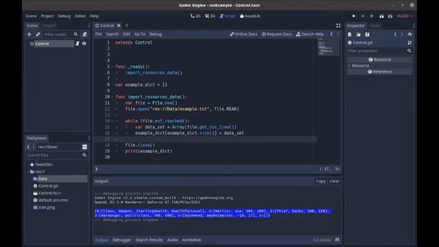 How to use CSV in Godot quick guide смотреть онлайн