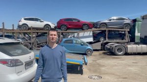 Встречаем в Краснодаре автовозы из Владивостока