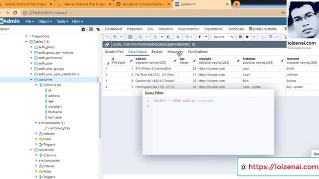 Reactjs SpringBoot CRUD PostgreSQL Example смотреть онлайн