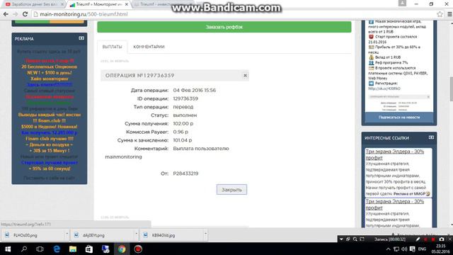 Обзор инвестиционного проекта Trieumf смотреть онлайн