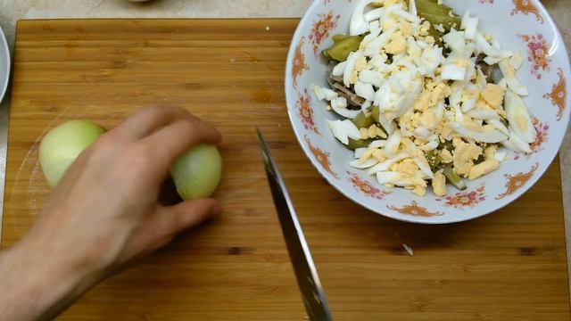 Салат из пупков (куриных желудочков) - сразу 2 рецепта, баттл /James Cook/ смотреть онлайн