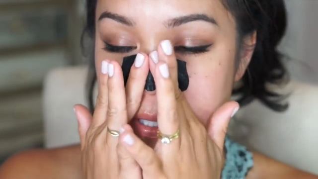 Blackheads Remove using Charcoal Deep Cleansing Pore Strip - Review смотреть онлайн
