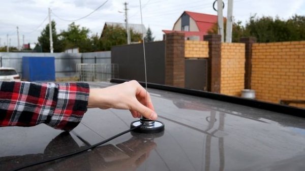 Настройка антенны Antenex (Laird) с помощью анализатора N1201SA