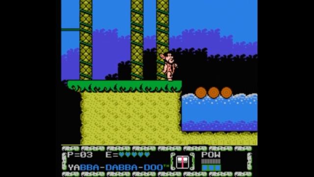 Dendy (Famicom,Nintendo,Nes) 8-bit The Flintstones The Surprise At Dinosaur Peak Jungles (Джунгли)