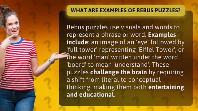 What are examples of rebus puzzles? смотреть онлайн