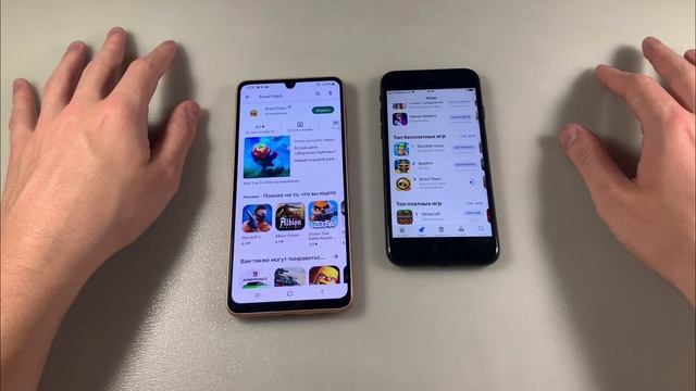 Сравнение Samsung Galaxy A33 vs iPhone SE 2020 смотреть онлайн