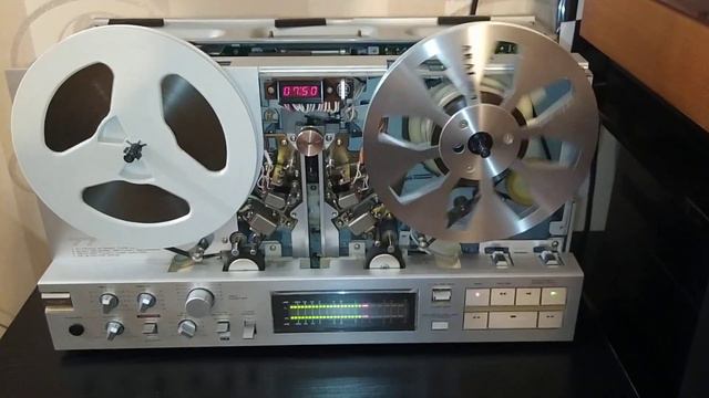 AKAI GX 77 после настройки и профилактики. смотреть онлайн