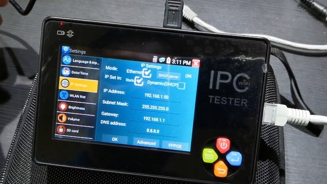 IP Camera Tester เครื่องทดสอบกล้องวงจรปิด IP&CVBS (Onvif) смотреть онлайн