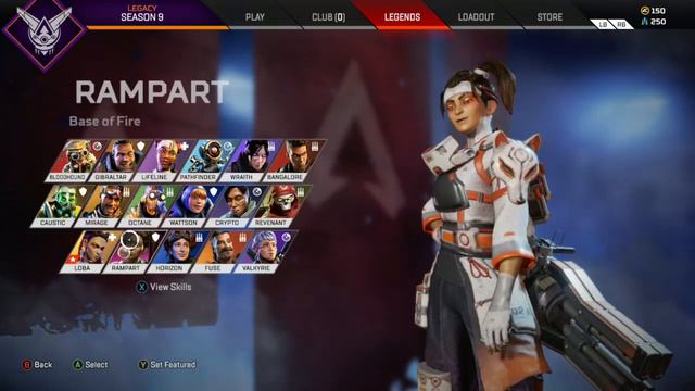 Apex legends locker tour! Skins and Guns. смотреть онлайн