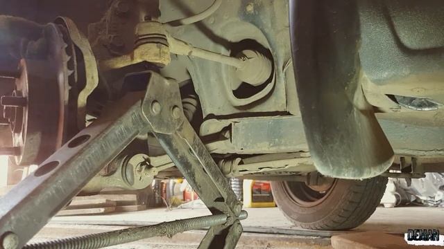 Как снять рулевой наконечник без съёмника. смотреть онлайн