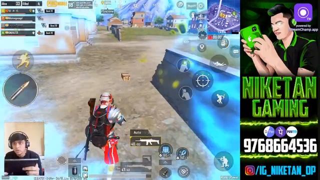 FIRST TIME FACECAM - PUBGM LIVE STREAM | NIKETAN GAMING | #FACECAM смотреть онлайн