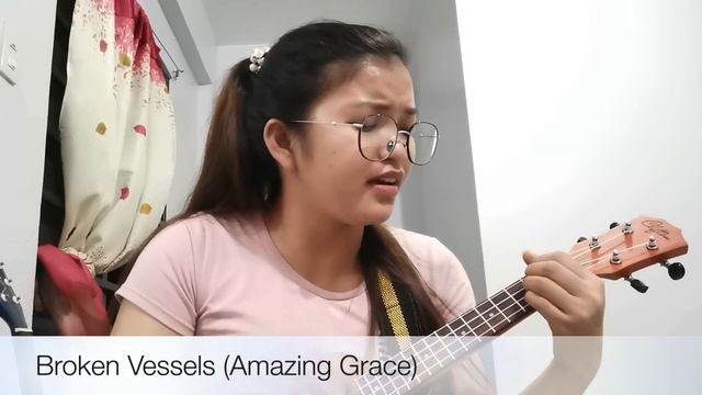 Ukulele Cover: Broken Vessels (Amazing Grace) by Hillsong Worship | Aamabhie Music смотреть онлайн