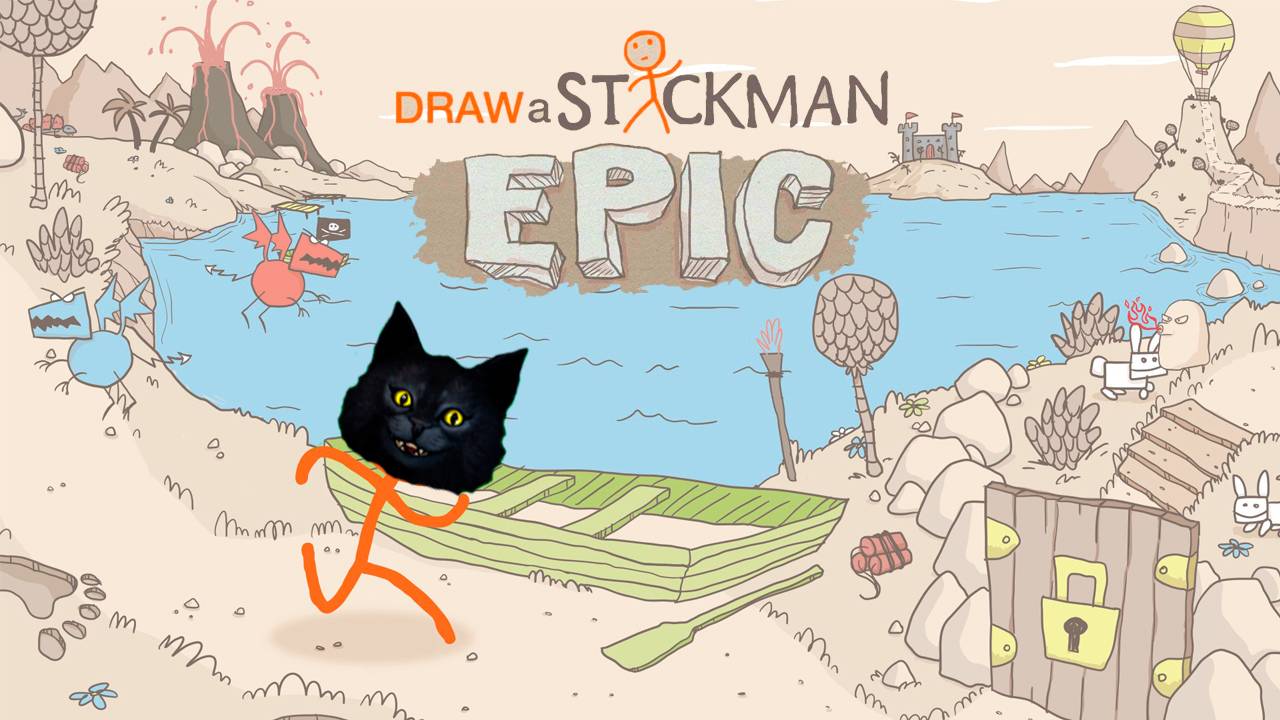 Стикмен эпик 1 / Draw a Stickman: EPIC 1 / Продолжаем рисовать. смотреть онлайн