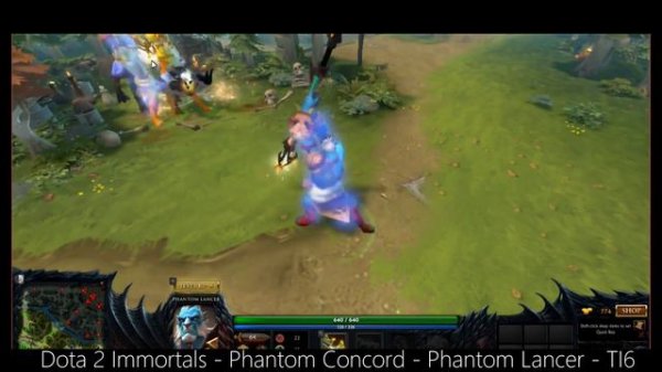 Dota 2 Phantom Lancer - TI6 Immortal Item - Phantom Concord