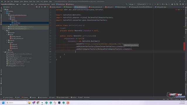 Android Development Tutorial - Retrofit2 and RxJava (Flamingo Editon) смотреть онлайн