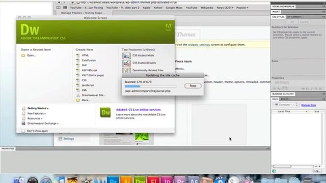 Dynamically-Related Files Dreamweaver CS5 Working with Wordpress/CMS смотреть онлайн