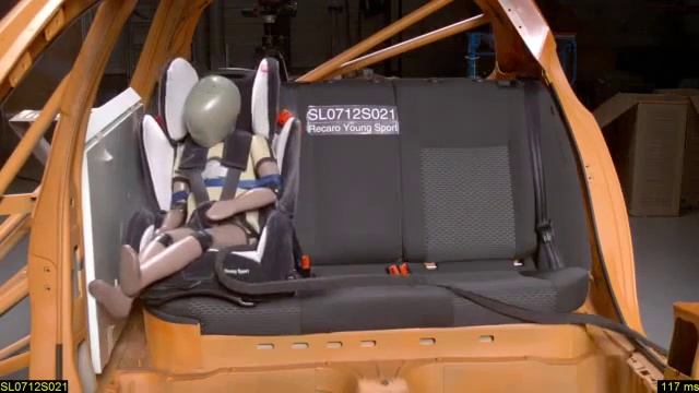Recaro Young Sport | Crash Test Lateral | SillaCocheBebe.com смотреть онлайн