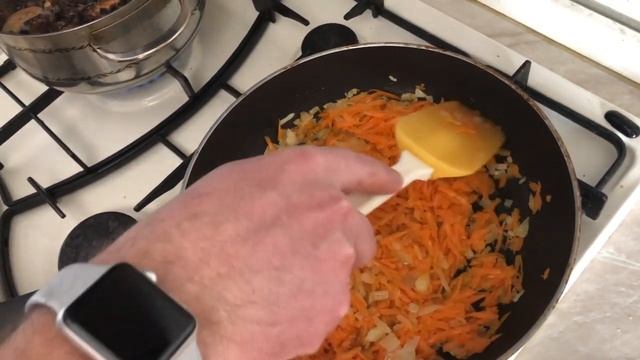 Грибной суп с картофелем.