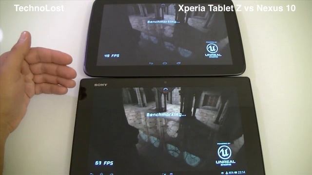 Sony Xperia Tablet Z vs Samsung Nexus 10 - Benchmarks [ITA] by TechnoLost смотреть онлайн