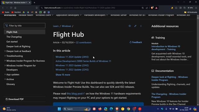 Windows 11 2024 Update (24H2) is Officially Confirmed in Microsoft's Flight Hub смотреть онлайн