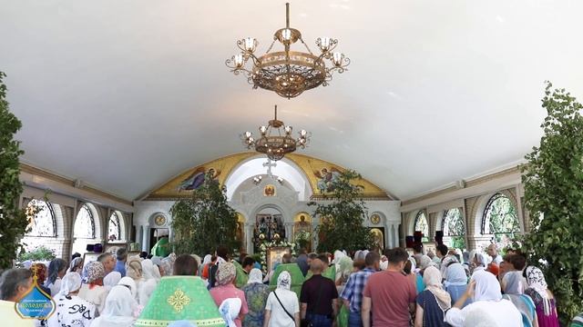 Праздник в честь иконы Божьей Матери «Непроходимые Врата» с.Сергеевка. смотреть онлайн