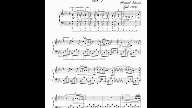 Heinrich Klassen, Musical sketch No. 1 / Музыкальный эскиз № 1 смотреть онлайн