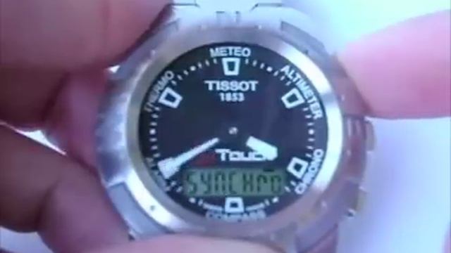 How to synchronize hands of original Tissot T Touch смотреть онлайн