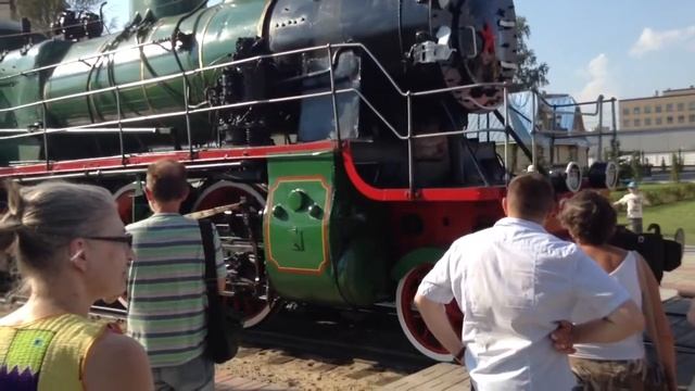 Парад паровозов 06.08.2016. Загон паровоза в депо. Эпизод 2.