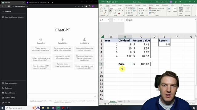 ChatGPT In Excel | Does It Work For Finance & Investing? смотреть онлайн