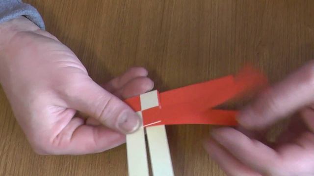 СЕРДЕЧКИ из бумажных лент / простая ВАЛЕНТИНКА смотреть онлайн