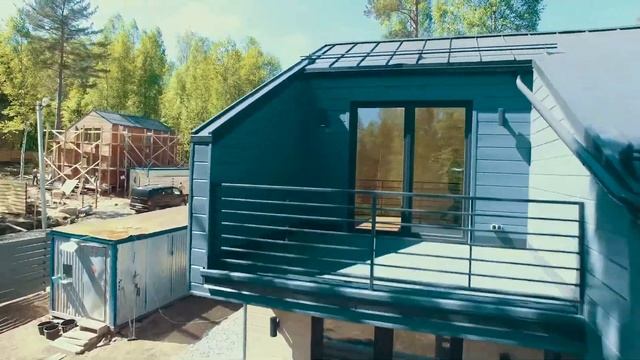 Авторский дом в КП "Черничный" смотреть онлайн