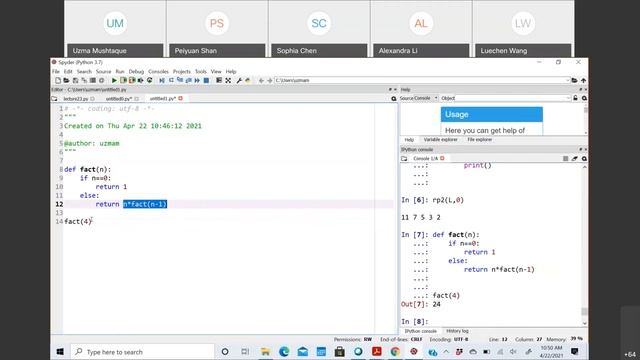 CS1-Spring2021-RPI-Lecture 23 смотреть онлайн