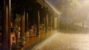 Расслабляющие звуки дождя и грома. Капли дождя. Звуки грозы. Relaxing Rain Thunder Sounds.
