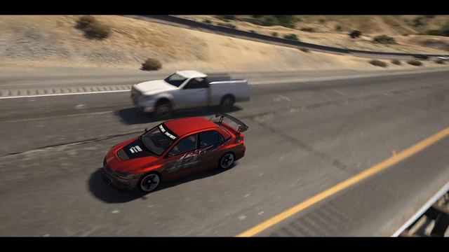 GTA V REAL LIFE GRAPHICS - Mitsubishi Lancer Evolution EVO Tokyo Drift | GTA V GAMEPLAY #7 смотреть онлайн