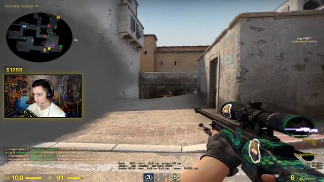 Они про игроки или нубы ? 10 LVL Faceit играет на голд новых в CS:GO смотреть онлайн