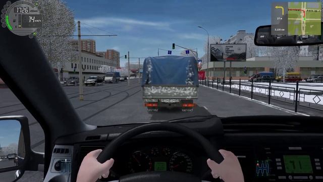 City Car Driving-ДАЛИ НОВЫЙ,МИКРО-АВТОБУС,Ford Transit,ПЕРЕВОЗКА ПАССАЖИРОВ,ПО ГОРОДУ.