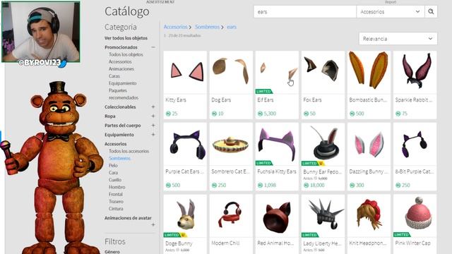 Creamos el PERFIL de FREDDY FNAF en ROBLOX !! | Rovi23 Roblox смотреть онлайн